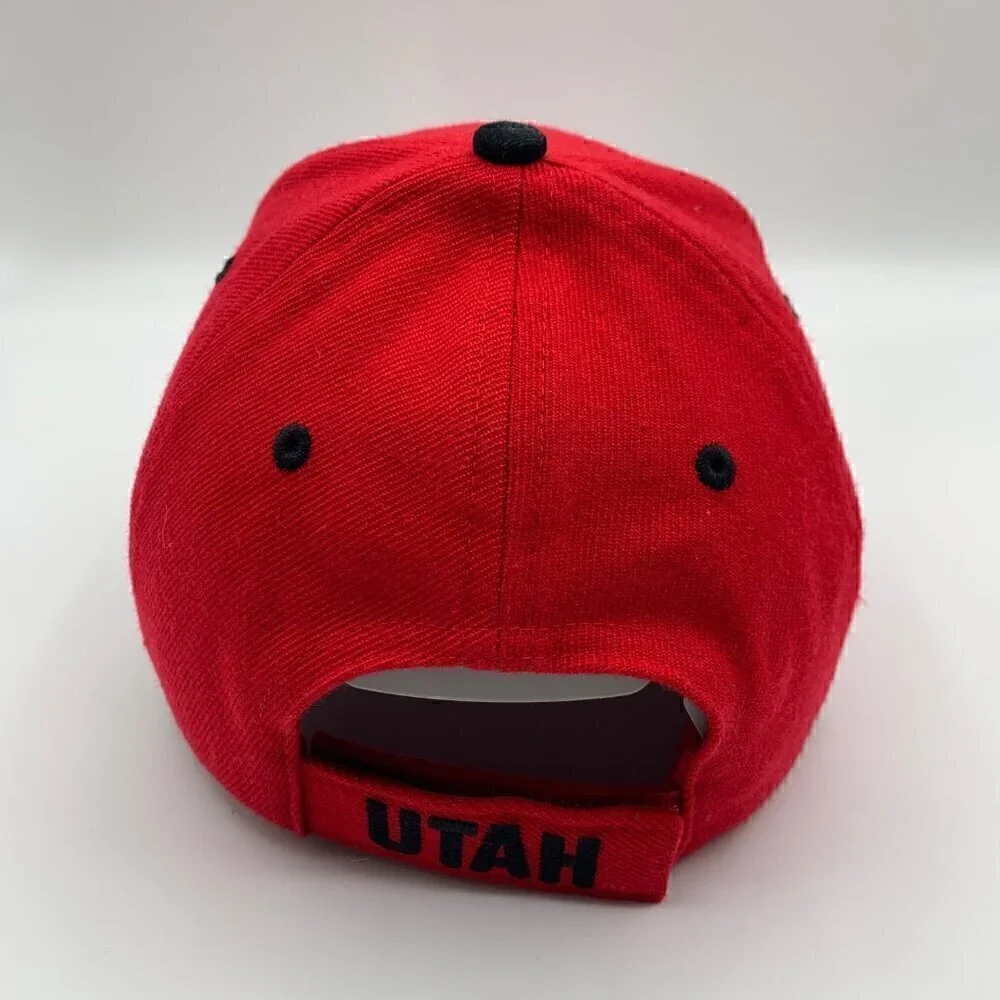 Utah Utes NCAA Red Nike Wool Blend Strapback Hat